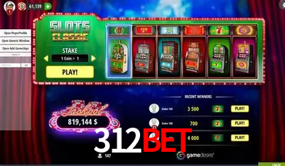 A Popularidade dos Caça-Níqueis no 312BET